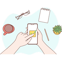 disability-therapy-assistant-support-worker-hands-with-phone